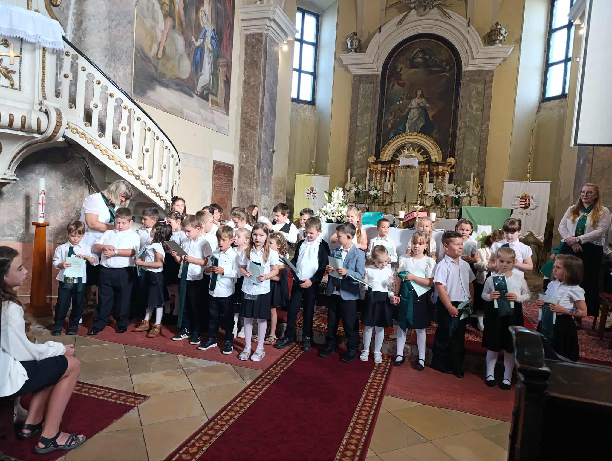 Tanévnyitó a Szent Gellért Általános Iskolában